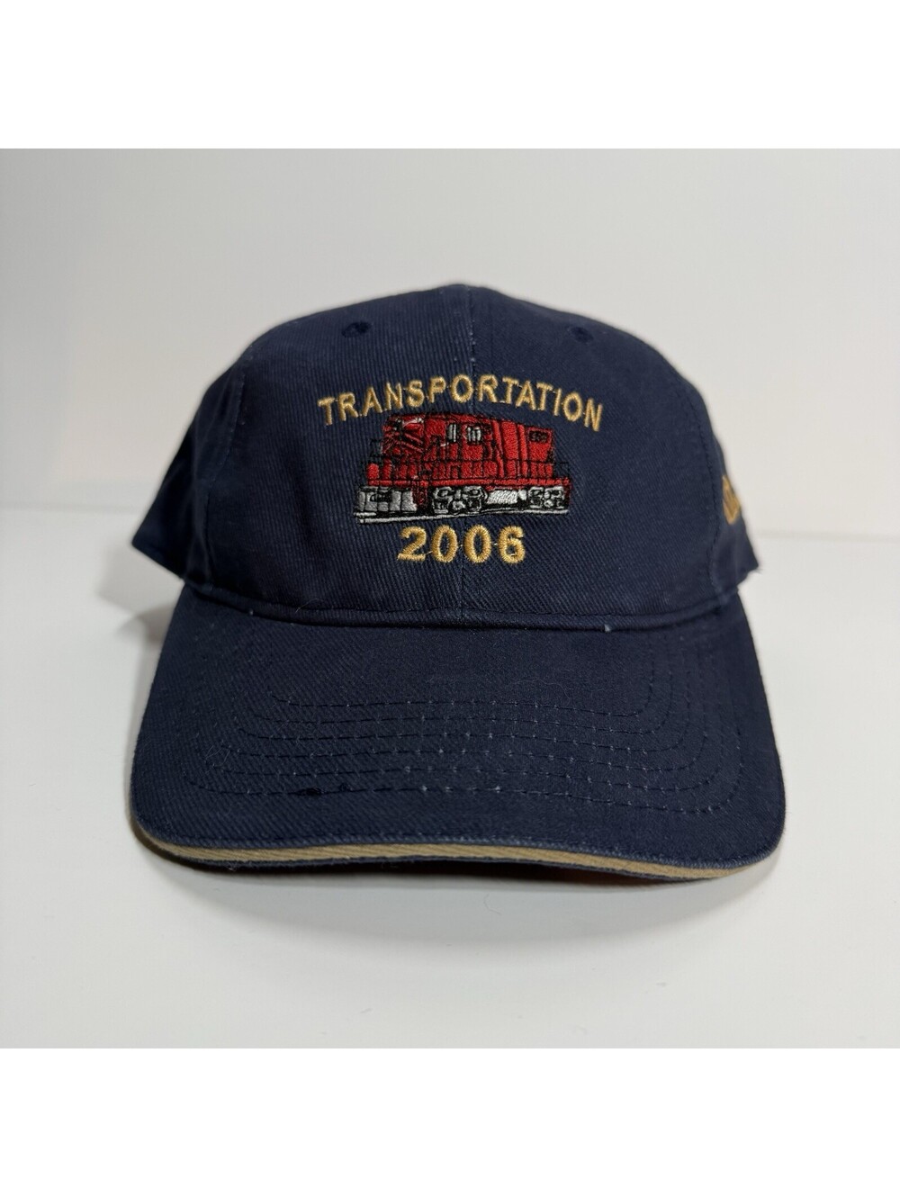 Vintage 90s Train Transportation 2006 Cap Hat Adult One Size Men’s